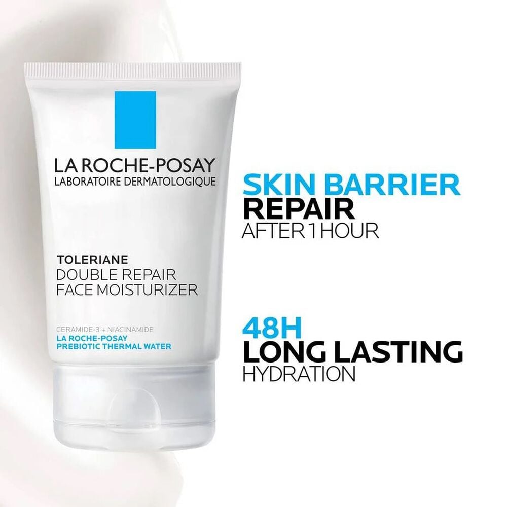 Toleriane Purifying Foaming Cleanser & Toleriane Double Repair Face Moisturizer Travel Set - Image 5