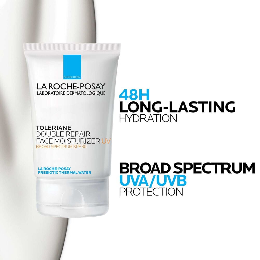 Toleriane Hydrating Gentle Cleanser & Double Repair Face Moisturizer SPF 30 Set - Image 4