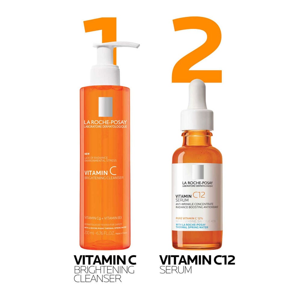 Vitamin C Brightening Cleanser & Vitamin C12 Serum - Image 2